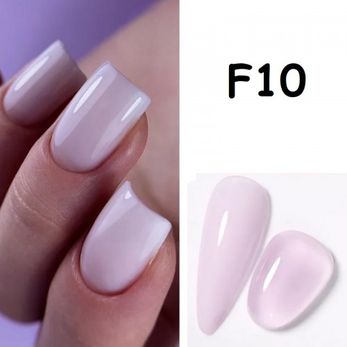 Гел лак Pretty F - за френски маникюр - 10 мл