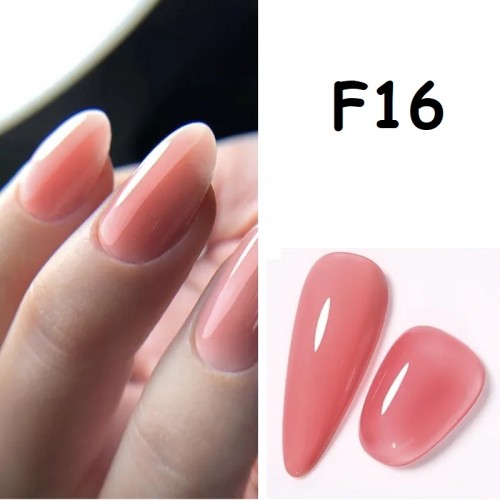 Гел лак Pretty F - за френски маникюр - 10 мл