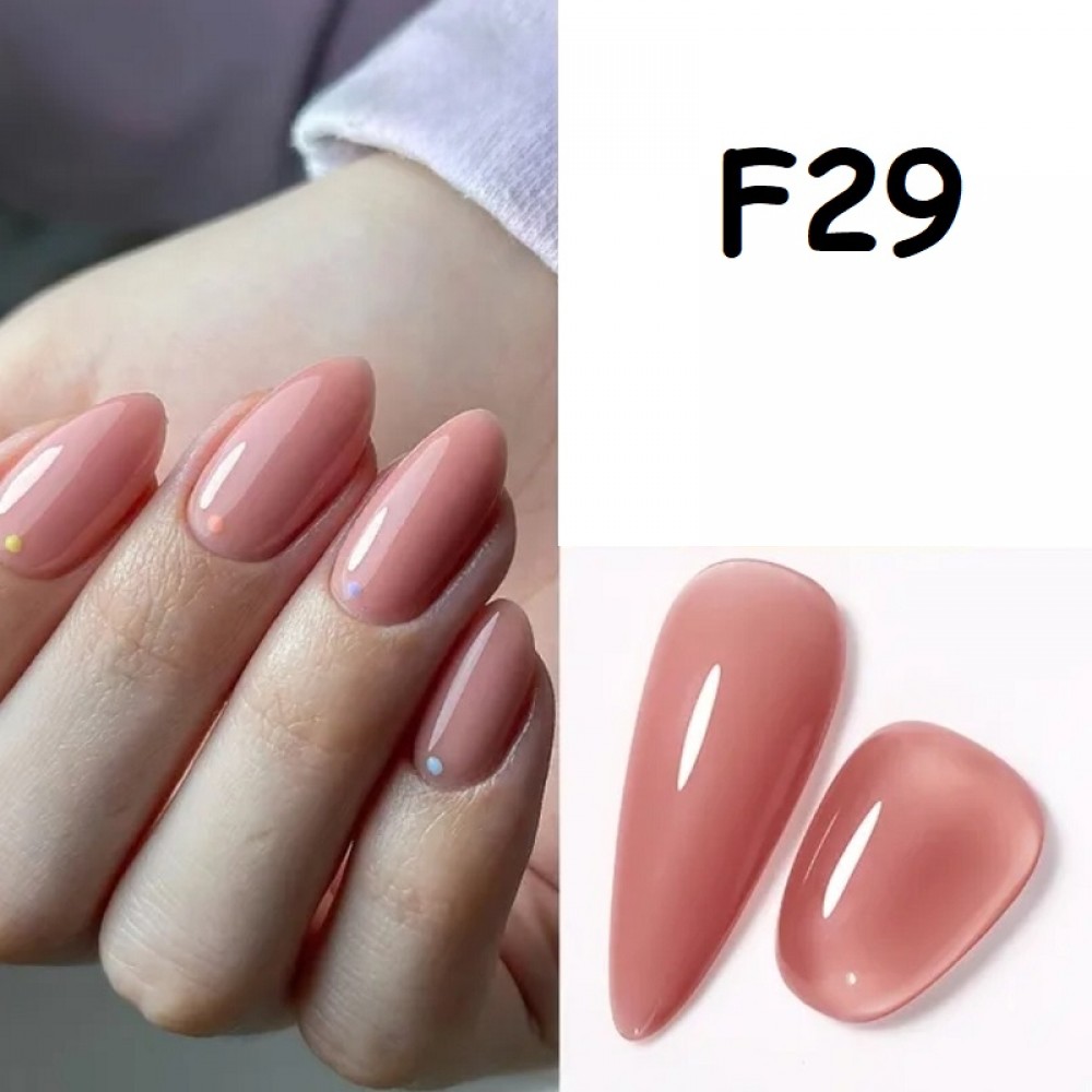 Гел лак Pretty F - за френски маникюр - 15 мл