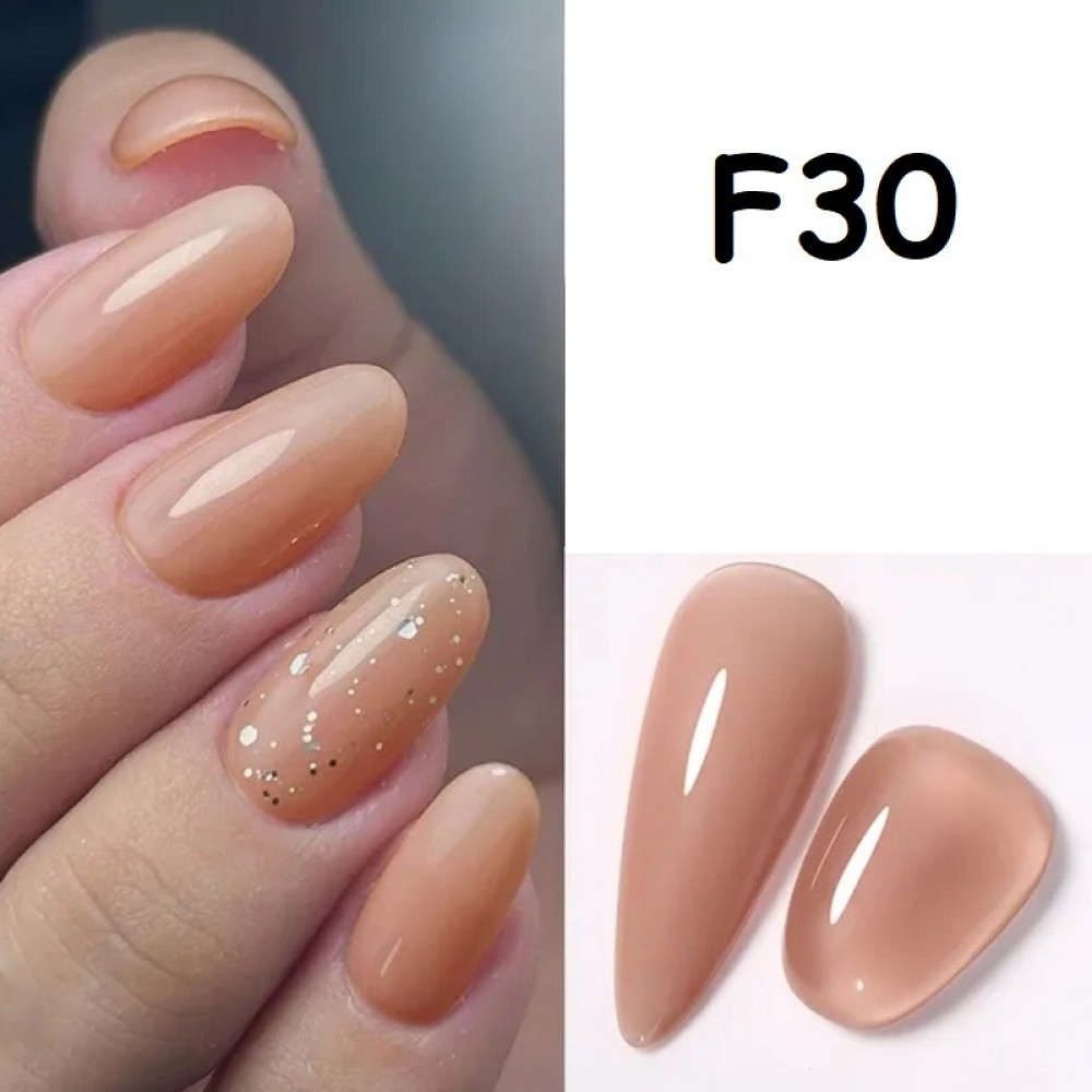 Гел лак Pretty F - за френски маникюр - 15 мл