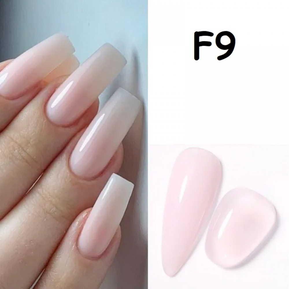 Гел лак Pretty F - за френски маникюр - 15 мл