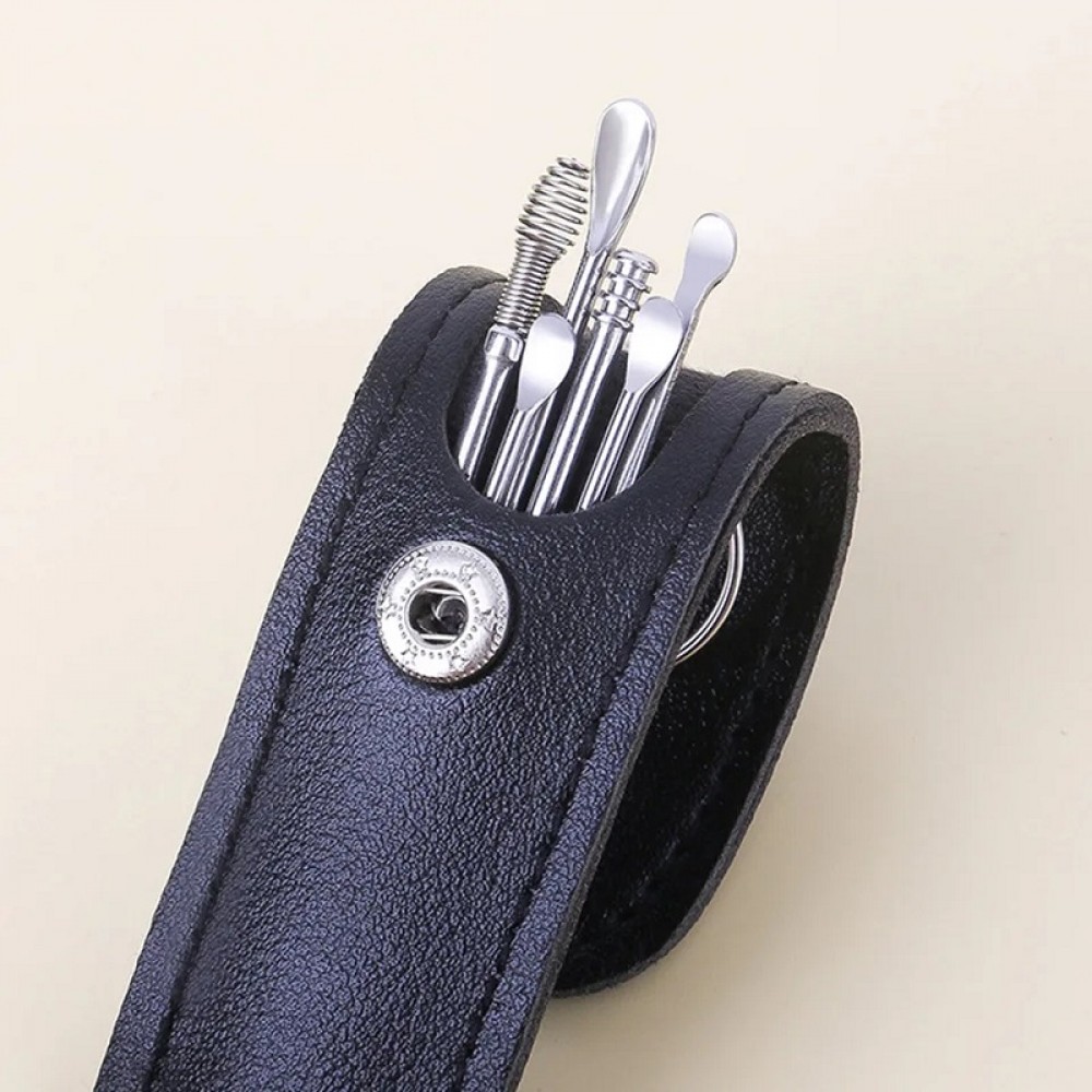 Сет 6 инструмента за ушна хигиена Сет 6 инструмента за ушна хигиена