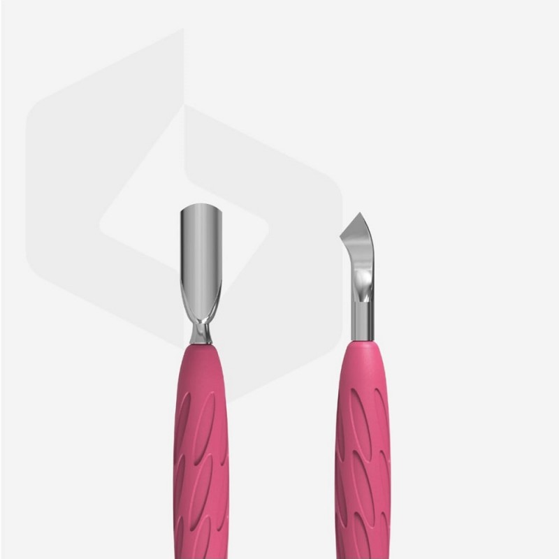 Двустранен Гумиран избутвач Staleks UNIQ 10/4.2 Заоблен+Извит резач PQ-10/4.2