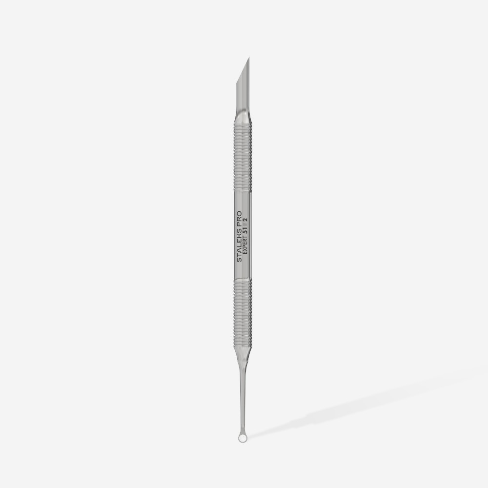 Професионален Двустранен избутвач Staleks EXPERT 51/2 Скосен избутвач + Пръстен PE-51/2 Професионален Двустранен избутвач Staleks EXPERT 51/2 Скосен избутвач + Пръстен PE-51/2