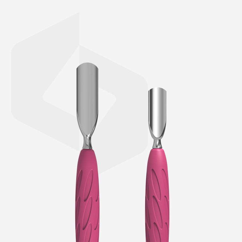 Двустранен Гумиран избутвач Staleks UNIQ  PQ-10/1 Извит-малък/голям