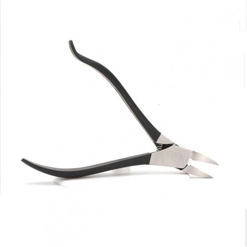 Клещи черни с извити крайща PIN77