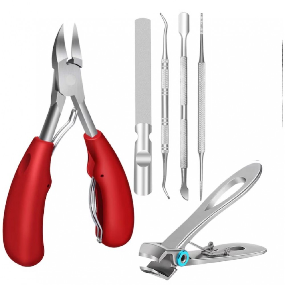 Сет инструменти - 6 бр с червена дръжка 55034