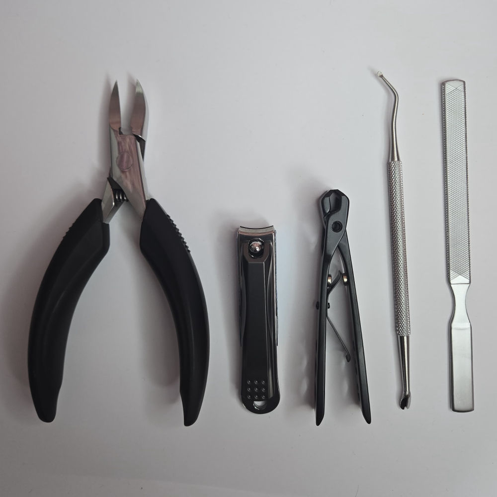 Сет инструменти - 5 бр с черна дръжка 55032