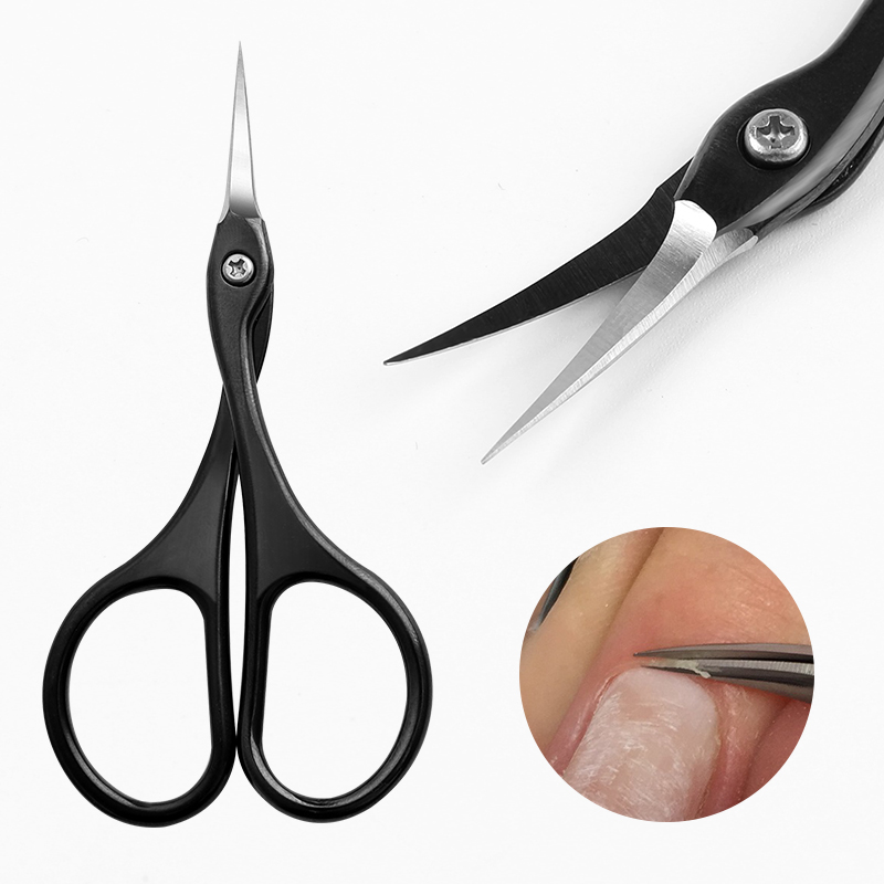 Висококачествена черна ножичка за кожички от неръждаема стомана 007 Висококачествена черна ножичка за кожички от неръждаема стомана 007