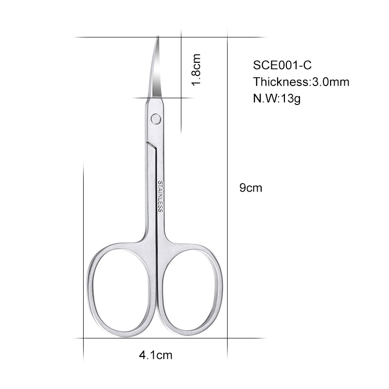 Извита ножичка Pretty от неръждаема стомана 009-foto6