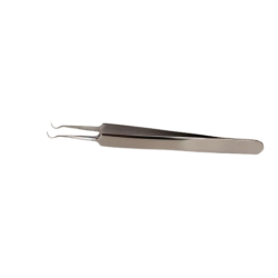 Фина извита пинсета за обемни мигли-foto2