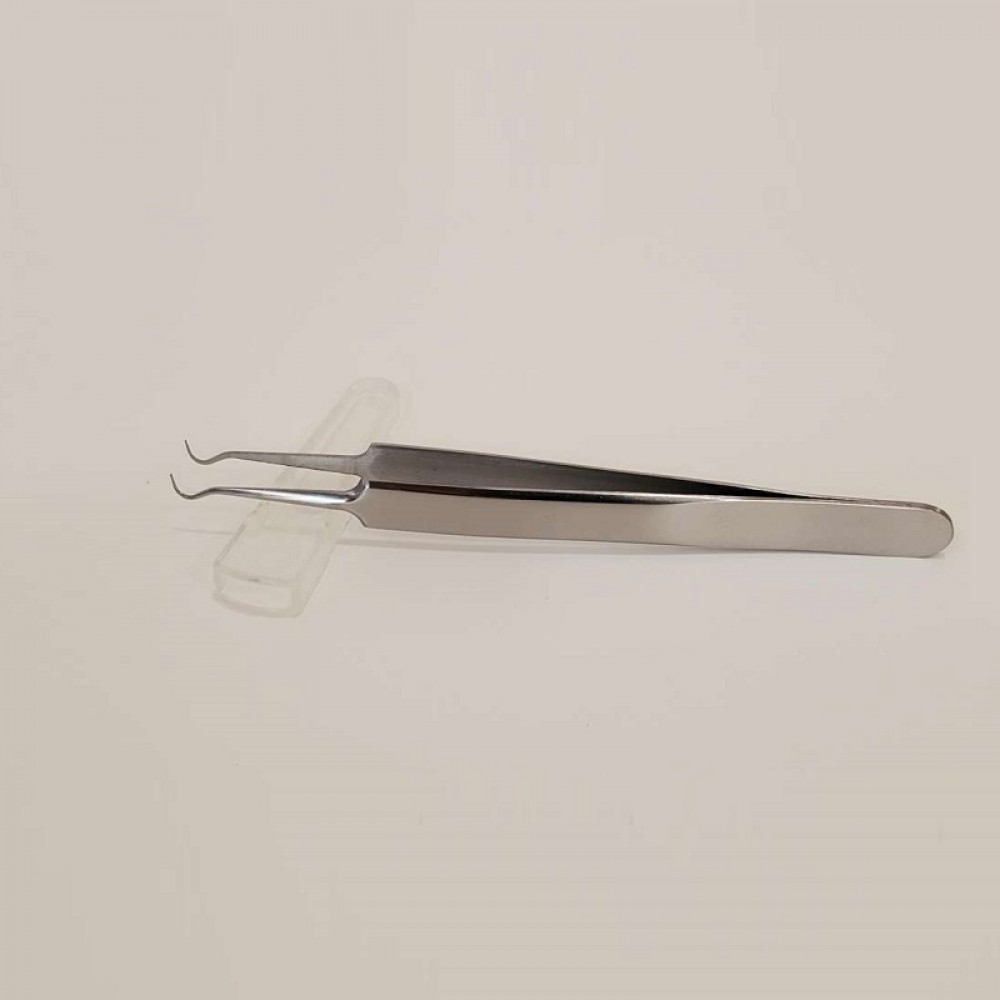 Фина извита пинсета за обемни мигли