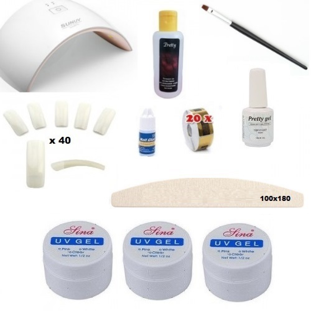 Лед лампа и комплект за ноктопластика