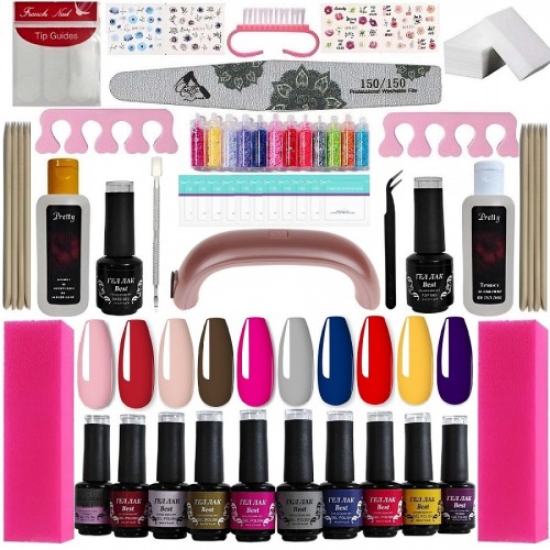 Комплект The BEST of the BEST с 10 цвята + MINI Лампа