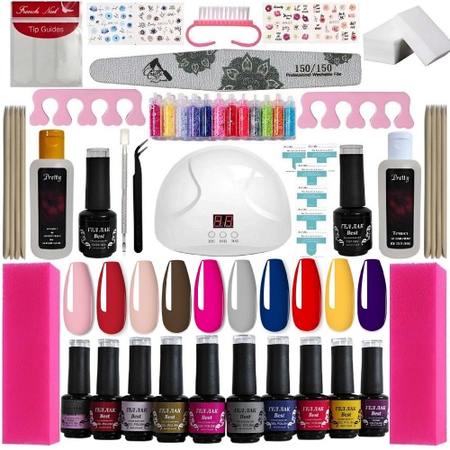 Комплект The BEST of the BEST с 10 цвята Гел Лак BEST