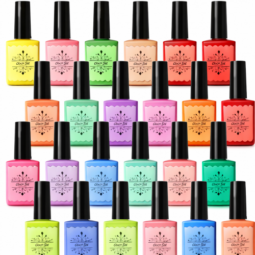 BEST SET 28 цвята гел лак + Топ + База
