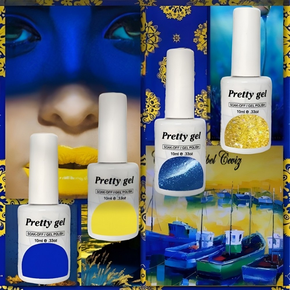 Комплект 4 цвята Слънчогледи в Нощта