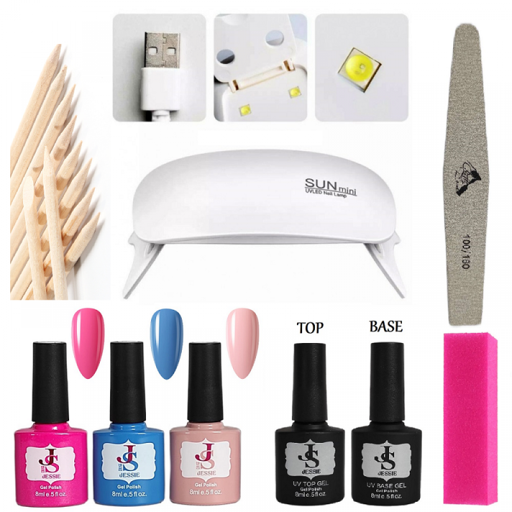 Комплект Хриси с гел лак Jessie Комплект Хриси с гел лак Jessie