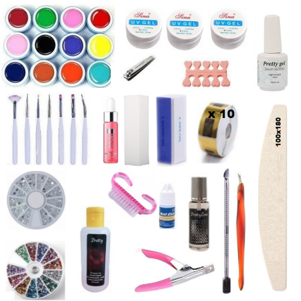 Комплект цветен гел Комплект цветен гел