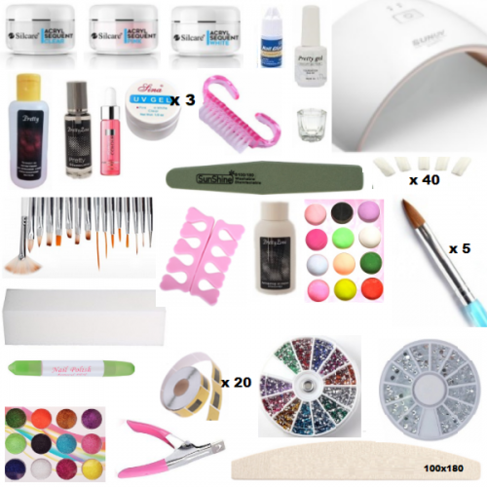 Комплект - акрил и гел Комплект - акрил и гел