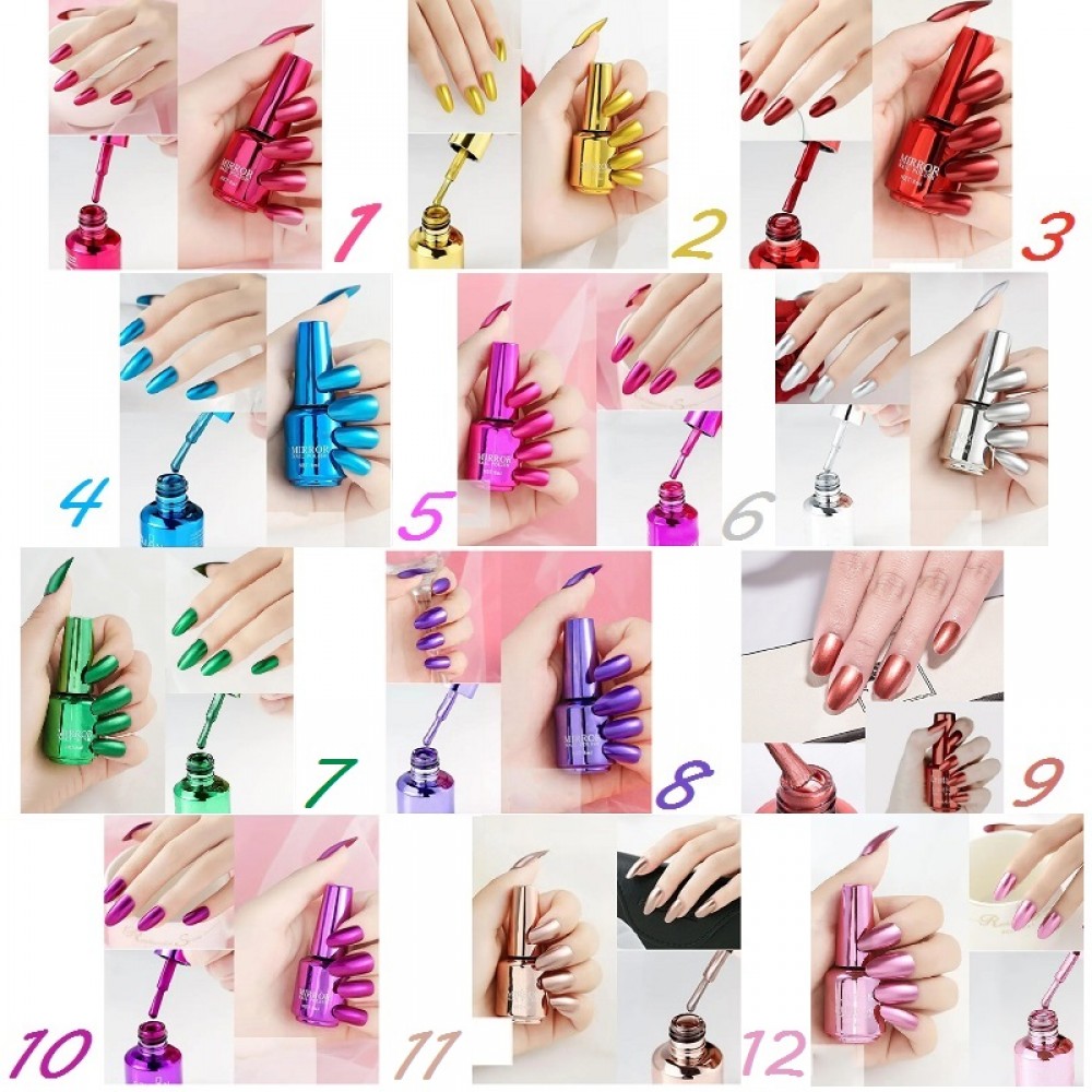 Лак за нокти - 12 цвятя