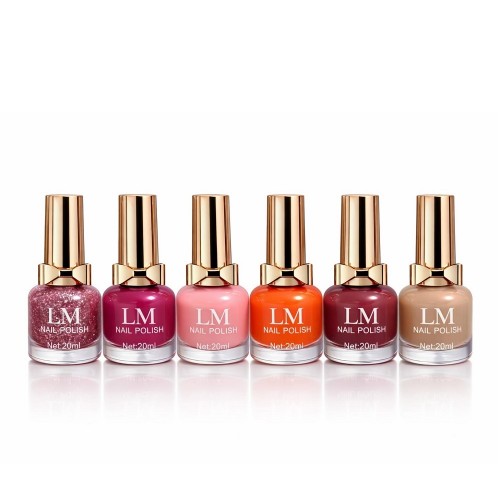 Лак за нокти 6 цвята комплект-Mix A