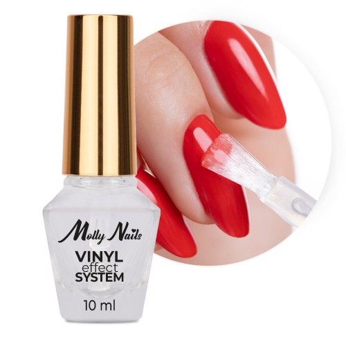 Безплатен UV Защитен Топ Лак STEP 3: High Gloss Top Coat | Vinyl Effect System | MollyNails, 10 мл Безплатен UV Защитен Топ Лак STEP 3: High Gloss Top Coat | Vinyl Effect System | MollyNails, 10 мл