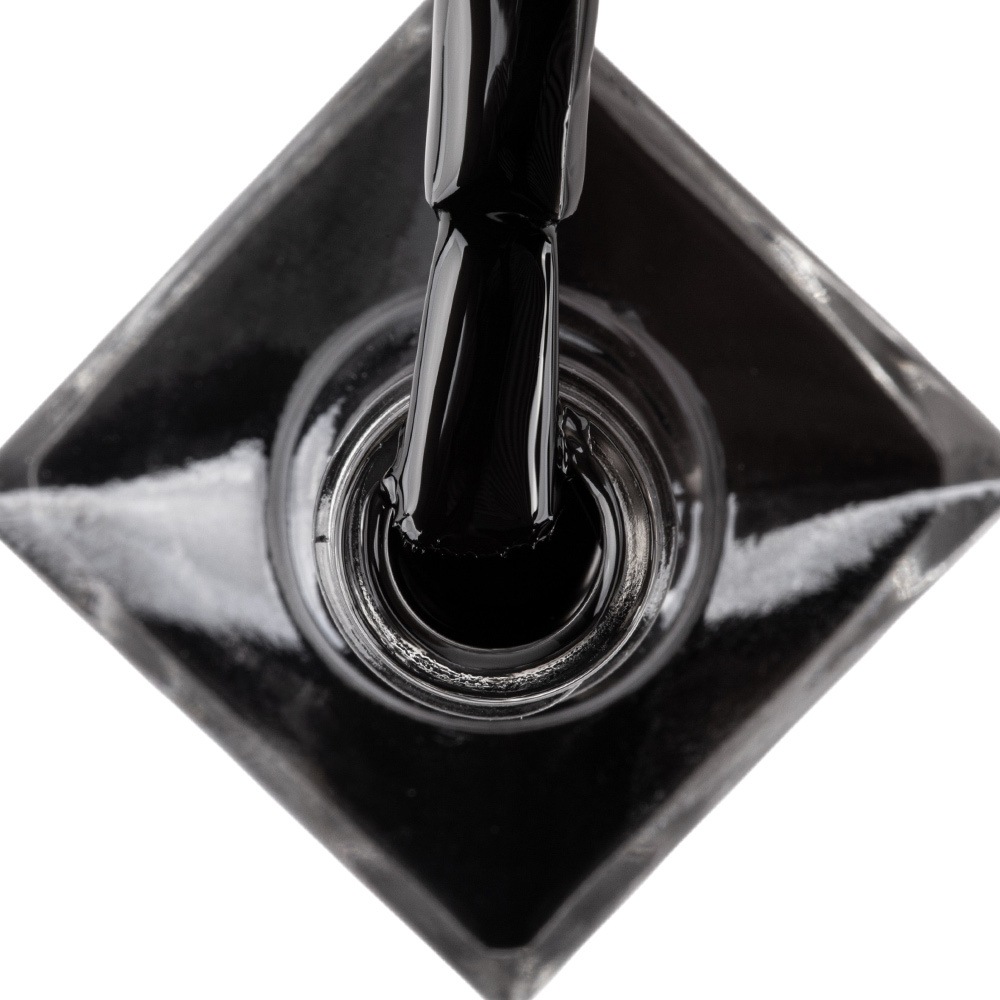 Класически лак за нокти STEP 2: Цветен лак с винилов ефект MollyNails – Черен, 10 мл Класически лак за нокти STEP 2: Цветен лак с винилов ефект MollyNails – Черен, 10 мл