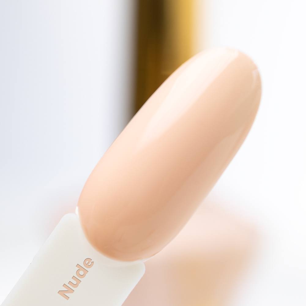 Класически лак за нокти STEP 2: Цветен лак с винилов ефект MollyNails – Nude - телесен 10 мл