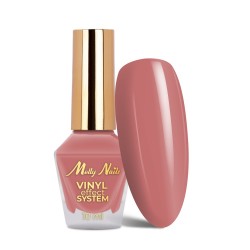 Класически лак за нокти STEP 2: Цветен лак – система с винилов ефект MollyNails Rose Pink, 10 мл Класически лак за нокти STEP 2: Цветен лак – система с винилов ефект MollyNails Rose Pink, 10 мл