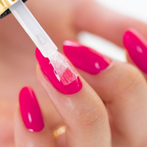 Топ Лак Hard & Gloss С Полимерна Технология За Блясък И Защита – MollyNails, 10 мл-foto2