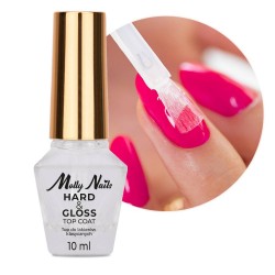 Топ Лак Hard & Gloss С Полимерна Технология За Блясък И Защита – MollyNails, 10 мл