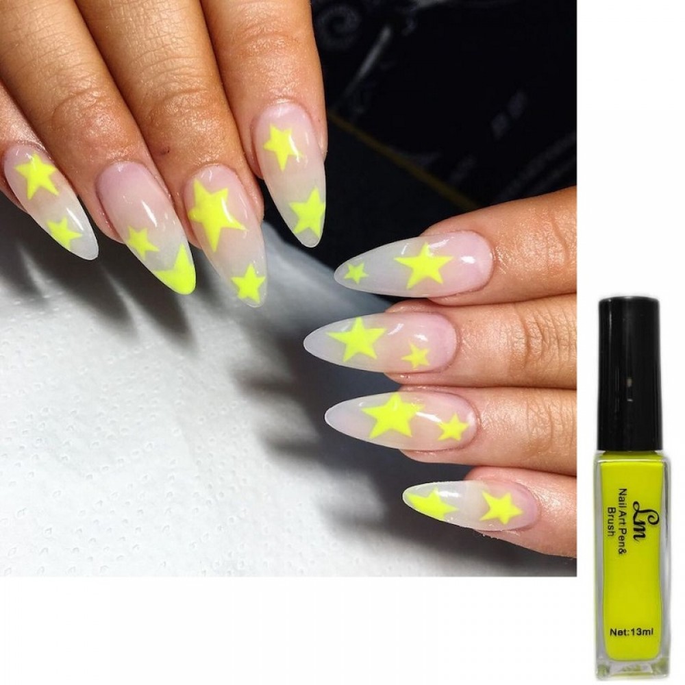 Лак за рисуване златен брокат -13мл.