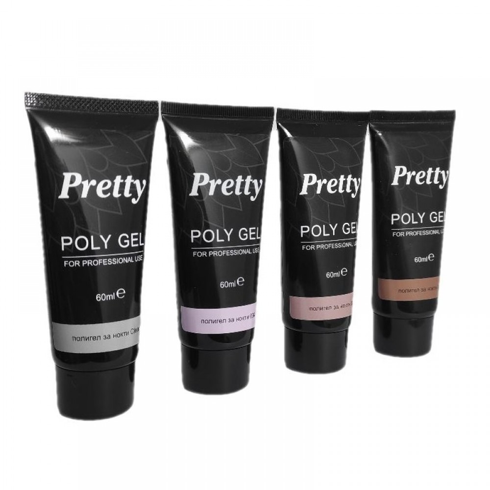 Полигел/Polygel Pretty 60 гр. - изберете цвят