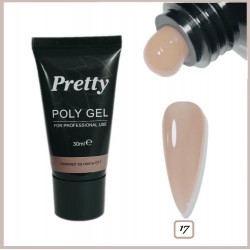 Полигел/Polygel Pretty 30 гр. 17 Телесен