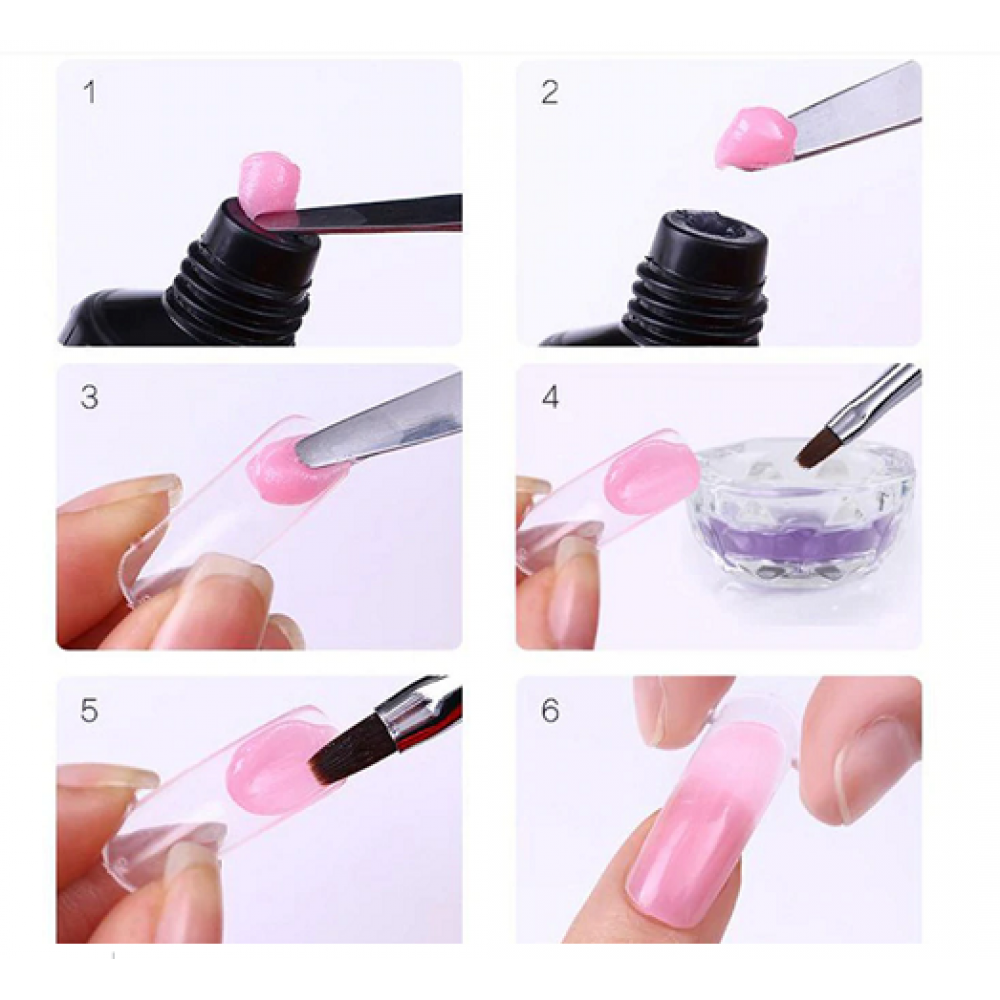 Полигел/Polygel Pretty 30 гр. - изберете цвят