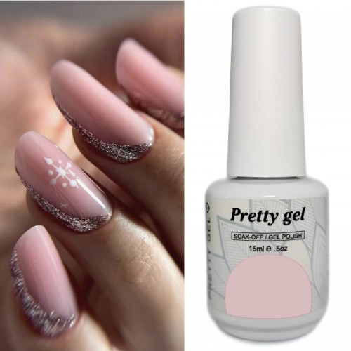 NUDE Изграждащ UV/LED Гел в БУТИЛКА - изграждане, заздравяване, удължаване