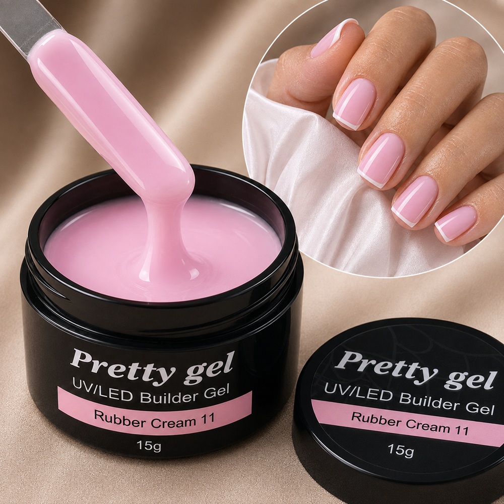 Изграждащ Rubber Cream Pretty 11 розово