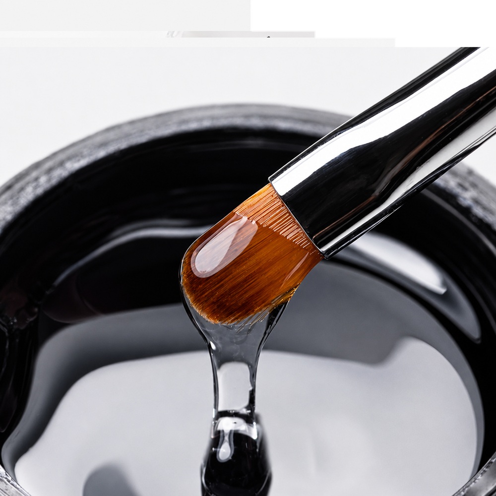 Саморазливен изграждащ гел Molly Nails Clear - прозрачен HEMA/Di-HEMA Free, средна гъстота, 50 г Саморазливен изграждащ гел Molly Nails Clear - прозрачен HEMA/Di-HEMA Free, средна гъстота, 50 г