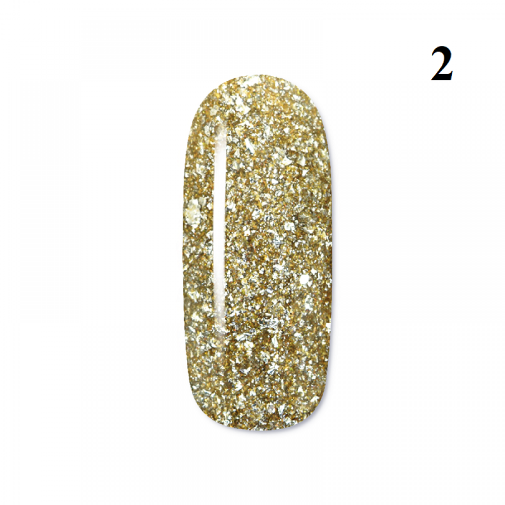 ЦВЕТЕН UV/LED ГЕЛ PRETTY Platinium-10 гр в кутийка Супер покривен