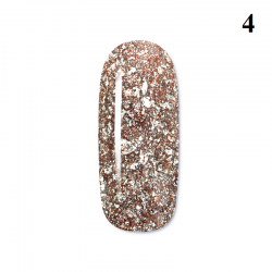 ЦВЕТЕН UV/LED ГЕЛ PRETTY Platinium-10 гр в кутийка Супер покривен-foto8