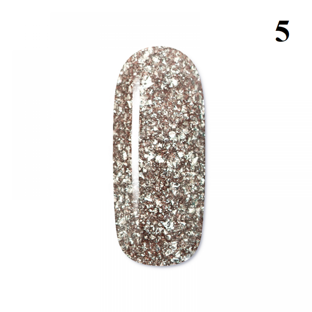 ЦВЕТЕН UV/LED ГЕЛ PRETTY Platinium-10 гр в кутийка Супер покривен