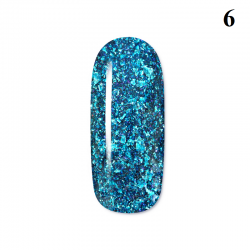 ЦВЕТЕН UV/LED ГЕЛ PRETTY Platinium-10 гр в кутийка Супер покривен-foto10