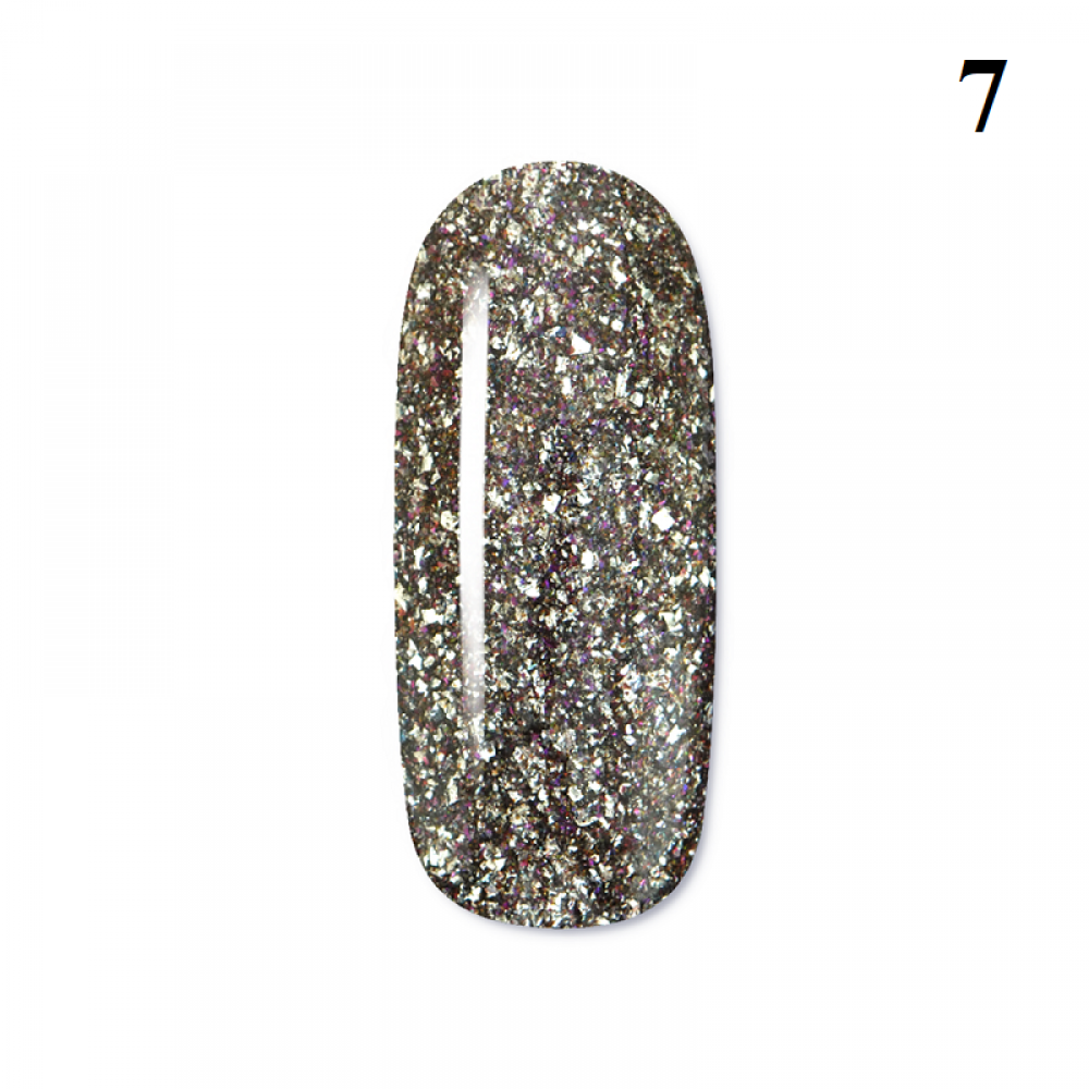 ЦВЕТЕН UV/LED ГЕЛ PRETTY Platinium-10 гр в кутийка Супер покривен