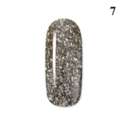 ЦВЕТЕН UV/LED ГЕЛ PRETTY Platinium-10 гр в кутийка Супер покривен-foto11