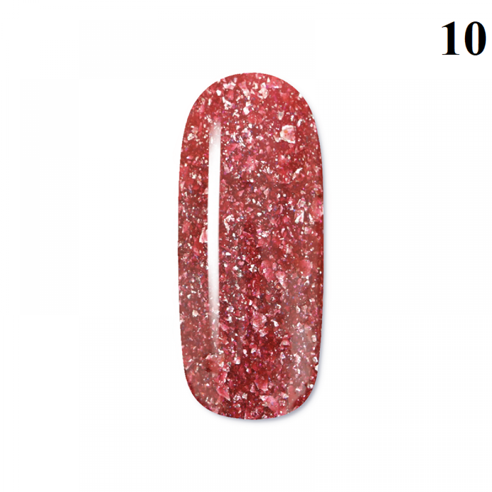 ЦВЕТЕН UV/LED ГЕЛ PRETTY Platinium-10 гр в кутийка Супер покривен