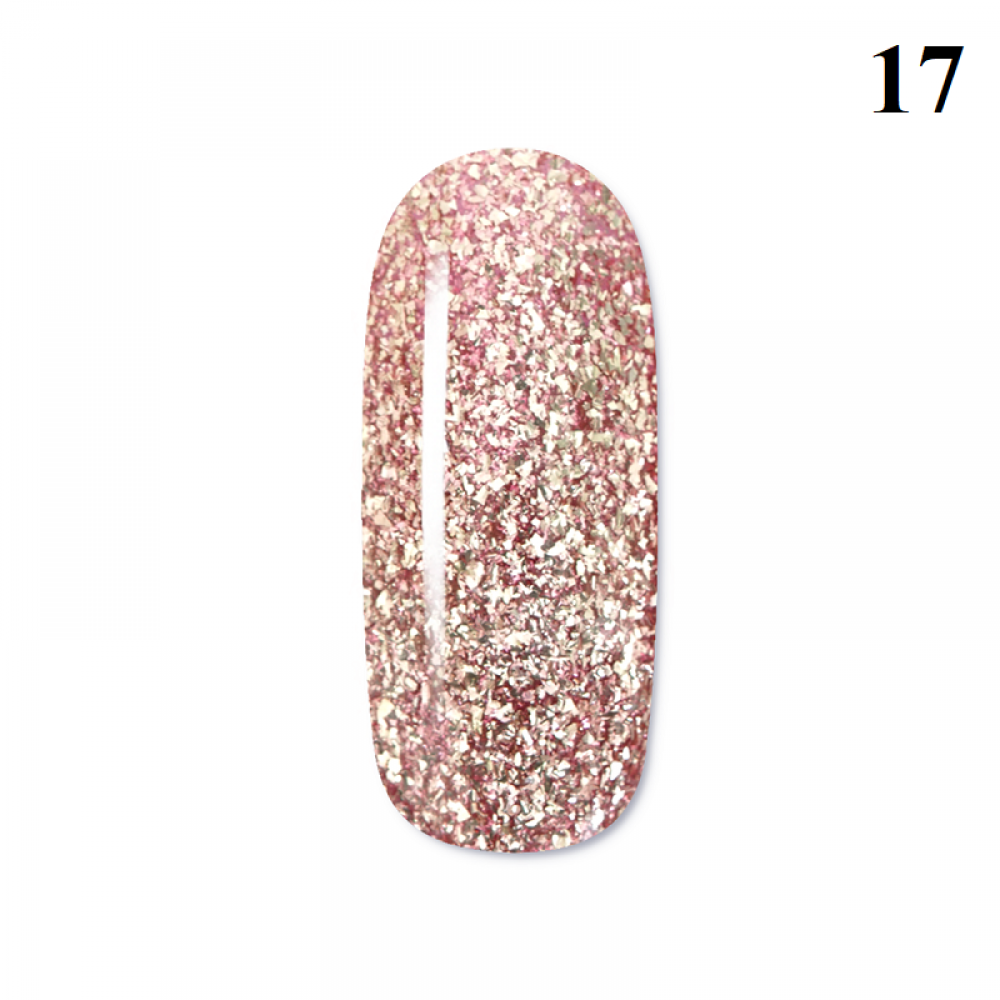 ЦВЕТЕН UV/LED ГЕЛ PRETTY Platinium-10 гр в кутийка Супер покривен