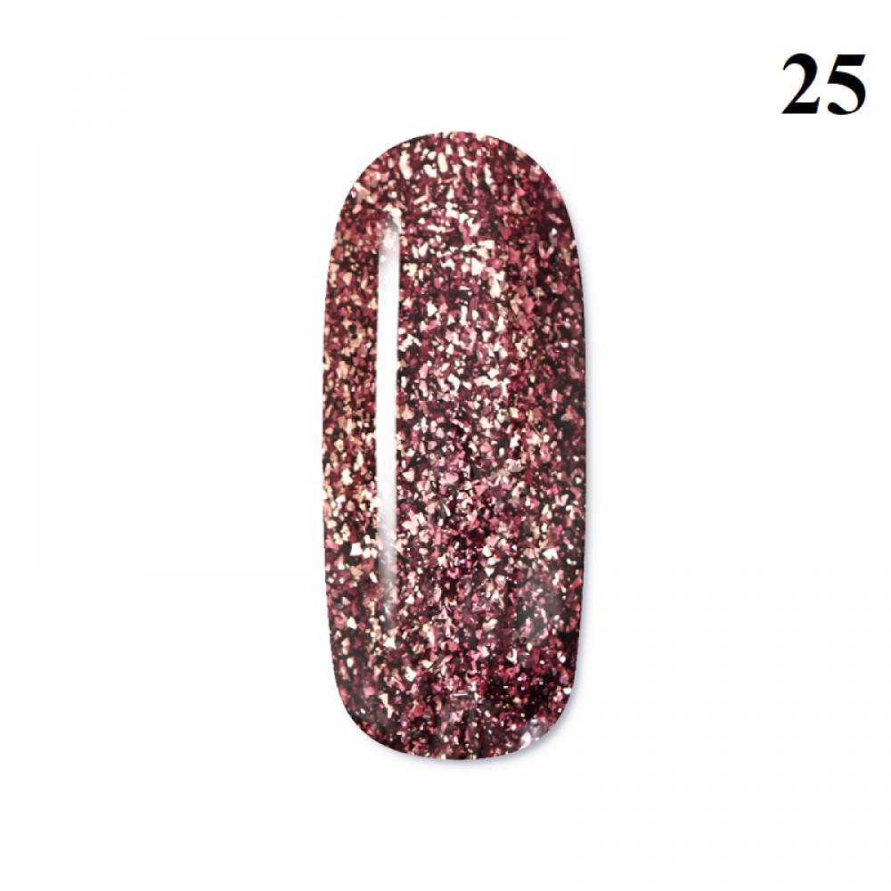 ЦВЕТЕН UV/LED ГЕЛ PRETTY Platinium-10 гр в кутийка Супер покривен