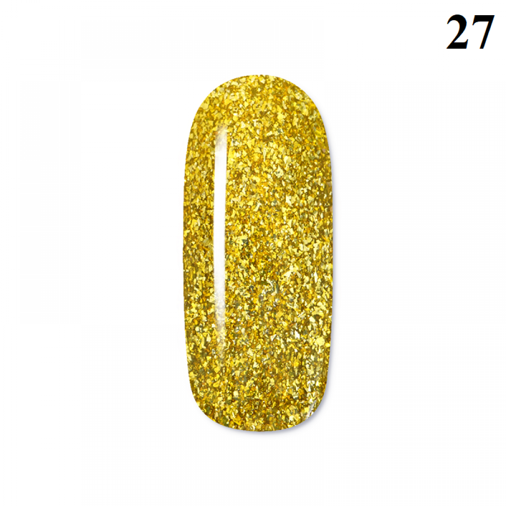 ЦВЕТЕН UV/LED ГЕЛ PRETTY Platinium-10 гр в кутийка Супер покривен