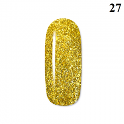 ЦВЕТЕН UV/LED ГЕЛ PRETTY Platinium-10 гр в кутийка Супер покривен-foto19